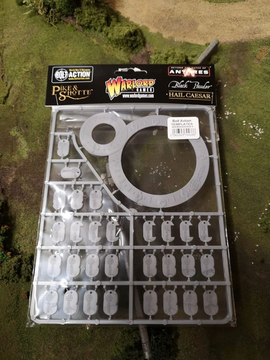 Bolt Action Blast Template & Tokens